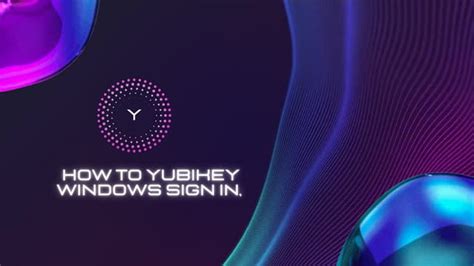 yubikey windows sign in